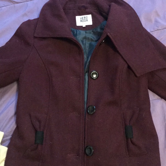 Jacket- Burgundy - Picture 3 of 5